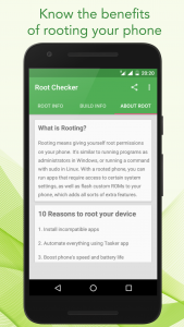 اسکرین شات برنامه Root Checker 3