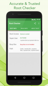 اسکرین شات برنامه Root Checker 1