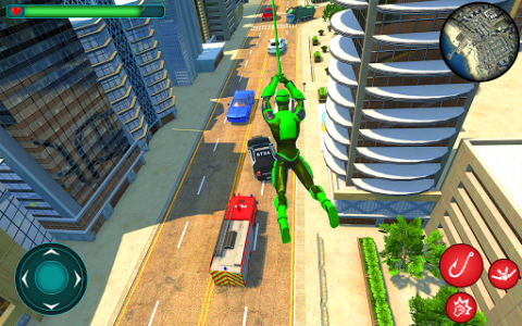اسکرین شات بازی Rope Green Spider Hero - Amazing Spider Rope Hero 5