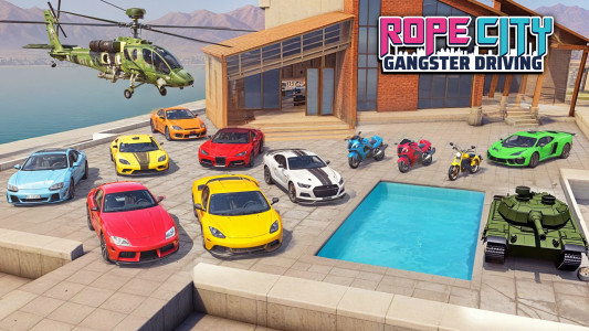 اسکرین شات بازی Rope City Gangster Driving 7