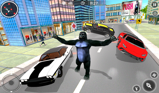 اسکرین شات بازی Gorilla City Simulator - Rope Hero Gorilla Game 7