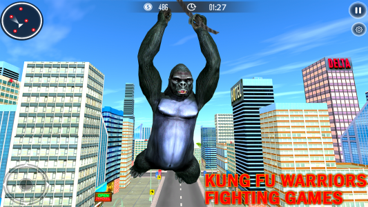 اسکرین شات بازی Gorilla City Simulator - Rope Hero Gorilla Game 4