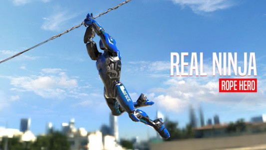 اسکرین شات بازی Real Flying Spider Ninja Rope Hero Vice Town Crime 6