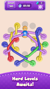 اسکرین شات 6 بازی Rope Untie: Tangle Master