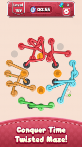 اسکرین شات 3 بازی Rope Untie: Tangle Master