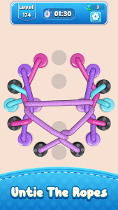 اسکرین شات 4 بازی Rope Untie: Tangle Master