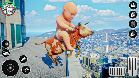 اسکرین شات 4 بازی Baby Vice Town Spider Fighting