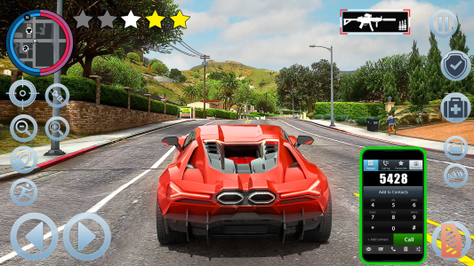 اسکرین شات 4 بازی Super Rope Hero Crime Mafia 3D