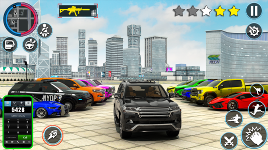 اسکرین شات 3 بازی Super Rope Hero Crime Mafia 3D