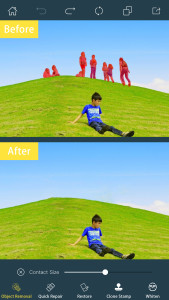 اسکرین شات 3 برنامه Photo Retouch-Object Removal