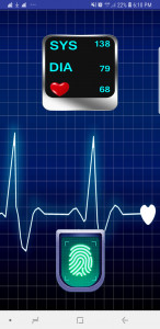 اسکرین شات برنامه فشارسنج همراه+ضربان قلب 2