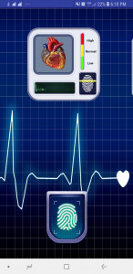 اسکرین شات برنامه فشارسنج همراه+ضربان قلب 1