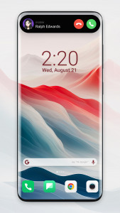 اسکرین شات 4 برنامه Dynamic Notification Bar