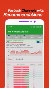 اسکرین شات برنامه Wifi Network Analyzer 1