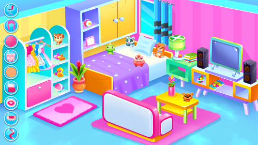 اسکرین شات 3 برنامه Candy House Cleaning