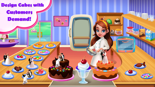 اسکرین شات 3 برنامه Doll Bakery Delicious Cakes