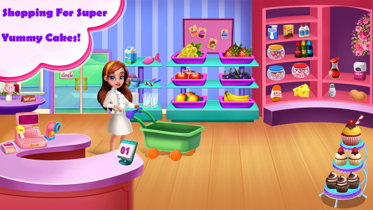 اسکرین شات 2 برنامه Doll Bakery Delicious Cakes