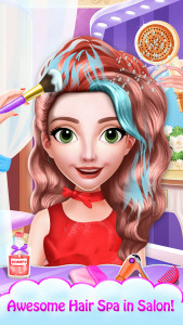 اسکرین شات 3 برنامه Hairs Makeup Artist Salon