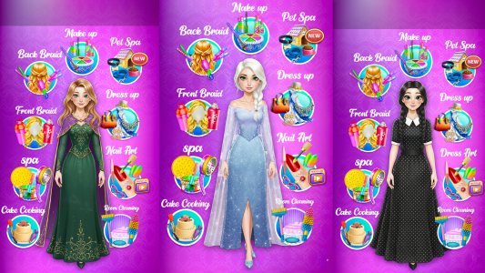 اسکرین شات 2 برنامه Hairs Makeup Artist Salon