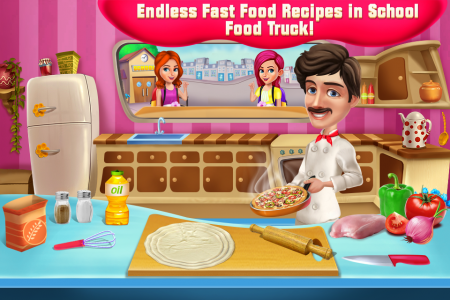 اسکرین شات برنامه Food Truck Cooking & Cleaning 6