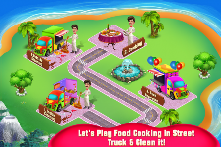 اسکرین شات برنامه Food Truck Cooking & Cleaning 4