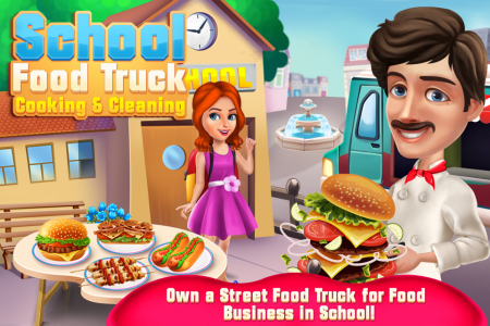 اسکرین شات برنامه Food Truck Cooking & Cleaning 3