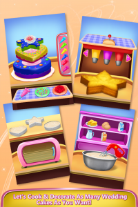 اسکرین شات 7 برنامه Wedding Cake Cooking & Deco