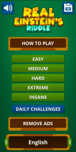 اسکرین شات 4 بازی Einstein's Riddle Logic Puzzle