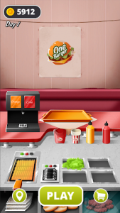 اسکرین شات بازی One Burger Cooking Game 3