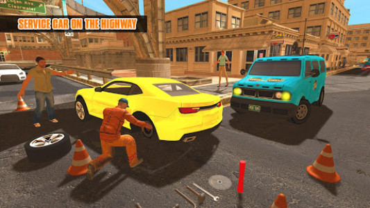 اسکرین شات برنامه Mobile Workshop Car Mechanic Games 1