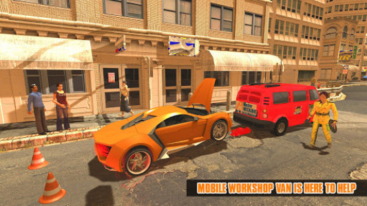 اسکرین شات برنامه Mobile Workshop Car Mechanic Games 2