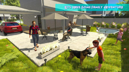 اسکرین شات برنامه Virtual Mother Happy Housewife Family Game 7