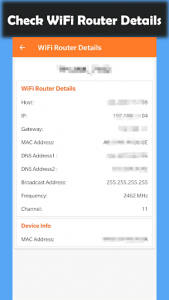 اسکرین شات برنامه WiFi Router Passwords - WiFi Router Admin Setup 4