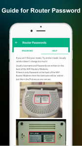 اسکرین شات برنامه WiFi Router Password - Setup 4