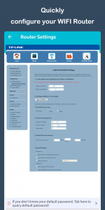 اسکرین شات 2 برنامه Router Admin Setup Control