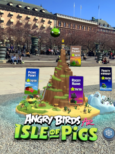 اسکرین شات بازی Angry Birds AR: Isle of Pigs 7