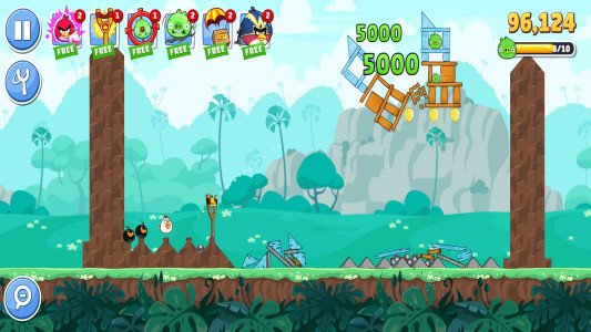 اسکرین شات بازی دوستان پرندگان خشمگین | نسخه مود شده 2