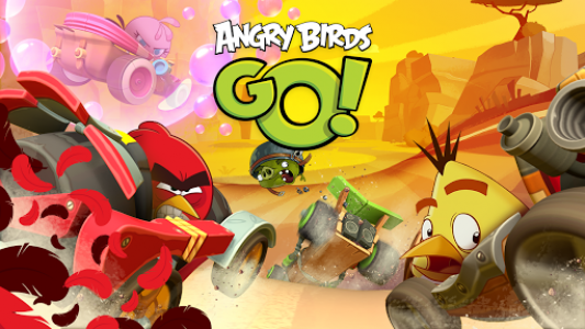 اسکرین شات بازی Angry Birds Go! 1