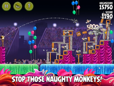 اسکرین شات بازی Angry Birds Rio 7