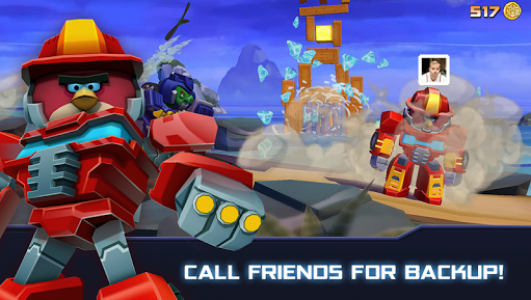 اسکرین شات بازی Angry Birds Transformers 3