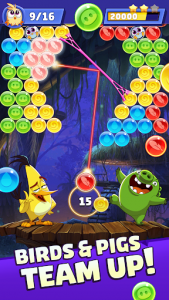 اسکرین شات بازی Angry Birds POP Blast 1