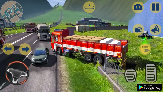 اسکرین شات بازی Indian Truck Simulator Games 2