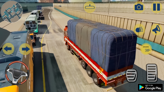 اسکرین شات بازی Indian Truck Simulator Games 4