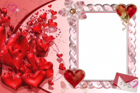 اسکرین شات برنامه Valentine Photo Frames Hd 3
