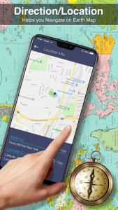 اسکرین شات برنامه Digital Compass 360 free for android 4