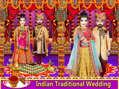اسکرین شات برنامه Indian Wedding Makeup Dress-Up 2