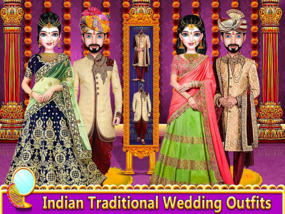 اسکرین شات برنامه Indian Wedding Makeup Dress-Up 5