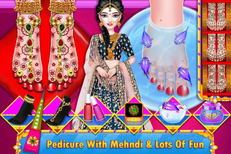 اسکرین شات برنامه North Indian Wedding Dress Up 5