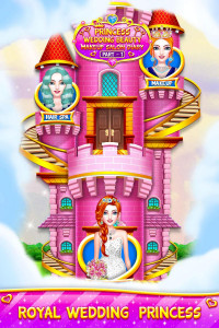 اسکرین شات برنامه Princess Wedding Dress Up Game 7