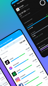 اسکرین شات 2 برنامه Data Usage Manager & Monitor